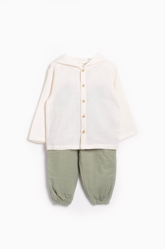 Ensemble élégant en coton pour garçons ✨