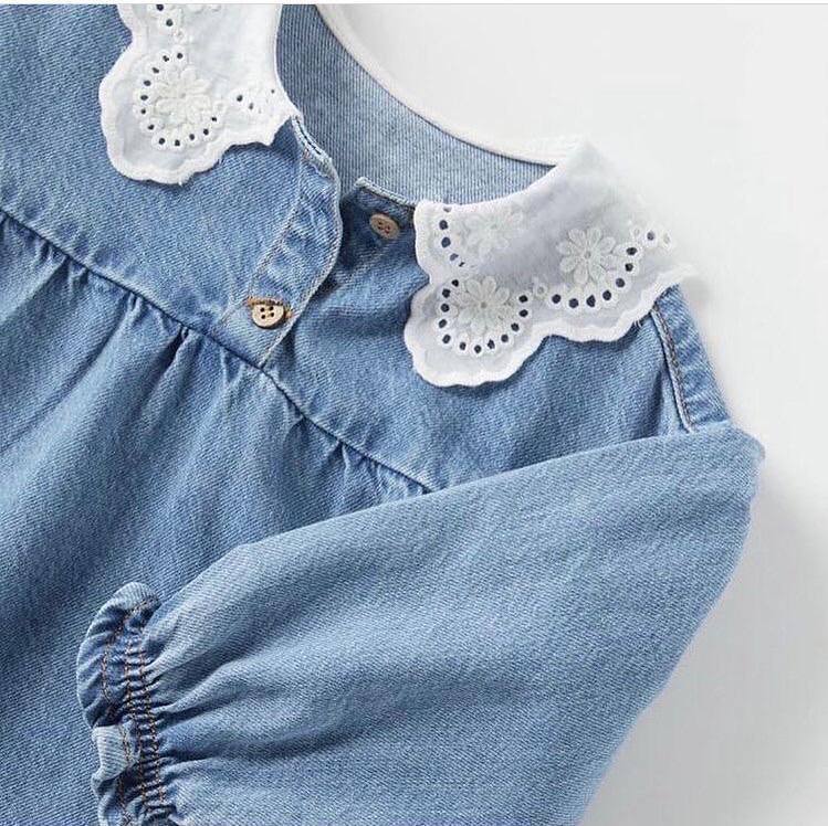 🌿 Robe en Jean Élégante 🌿