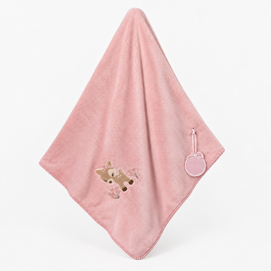 Couverture bébé brodée