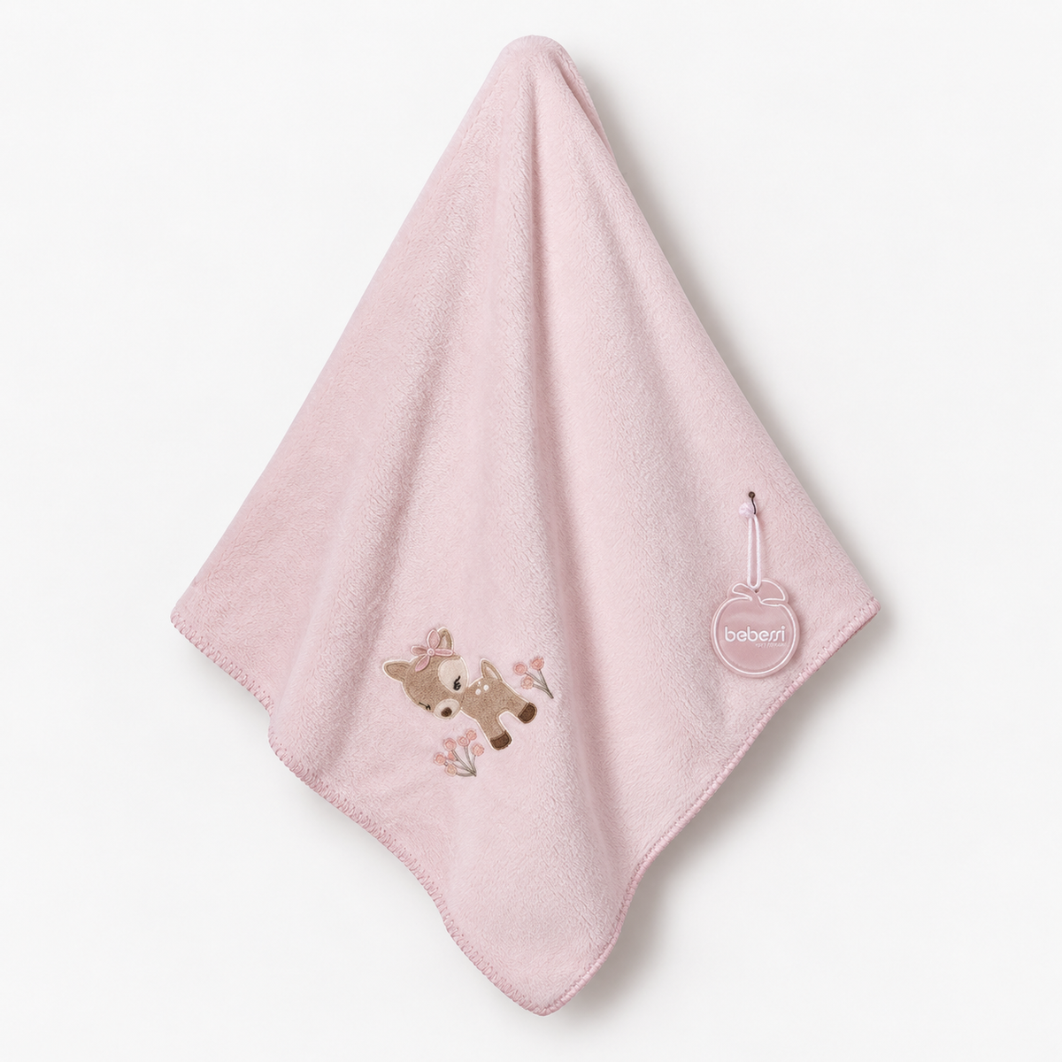 Couverture bébé brodée