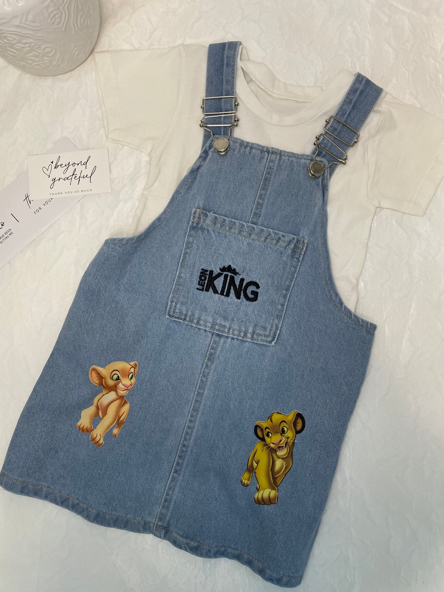 T-shirt avec robe "Simba".