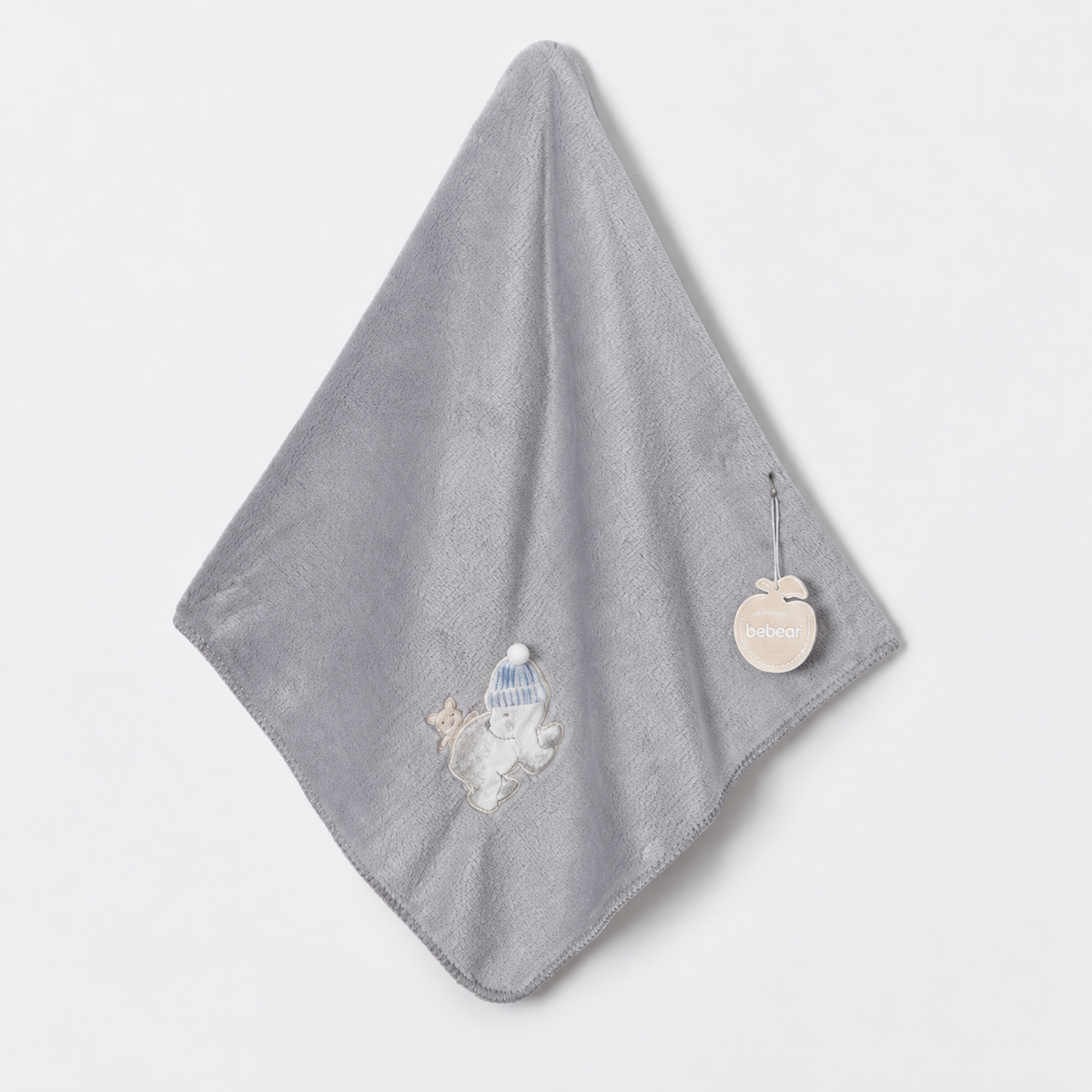 Couverture bébé brodée