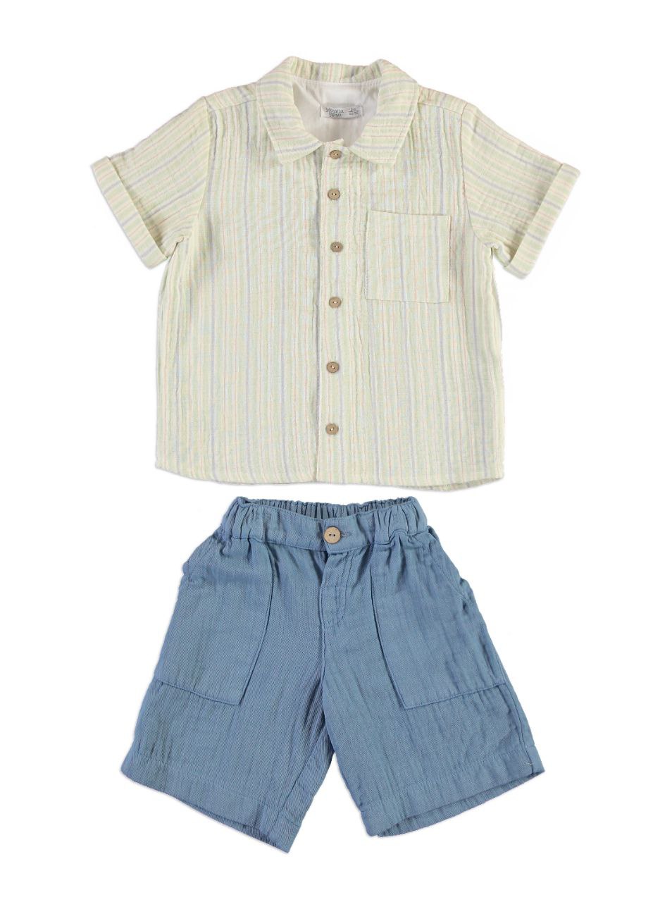 Ensemble Chemise Mousseline & Short Léger