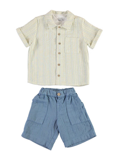 Ensemble Chemise Mousseline & Short Léger