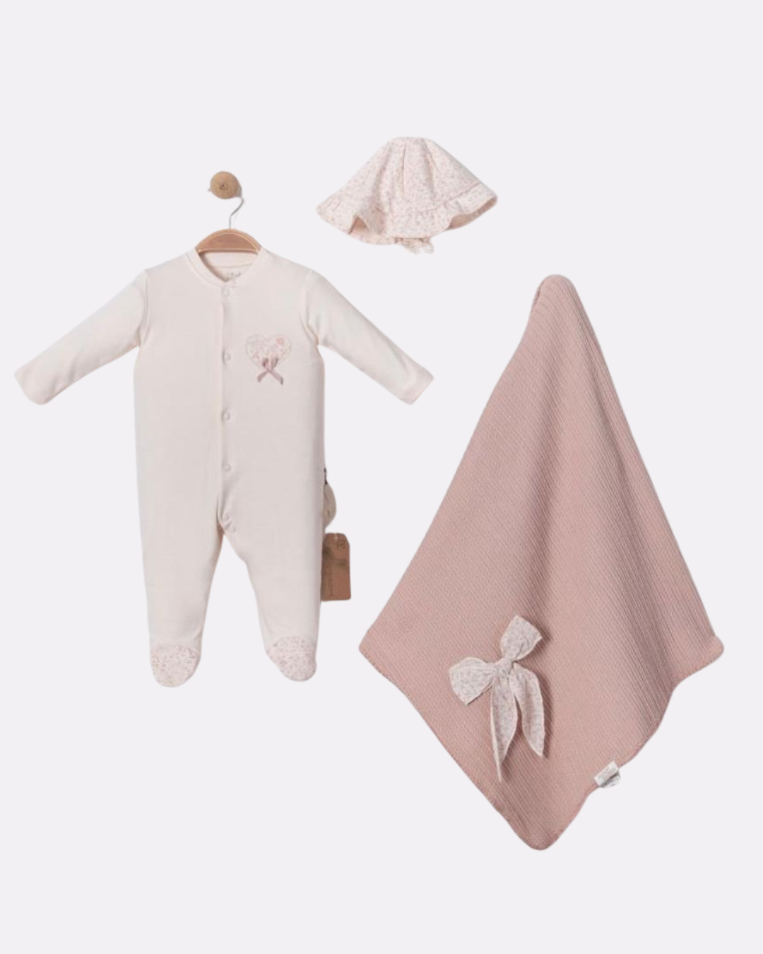 Ensemble bébé avec couverture