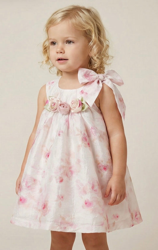 Robe élégante fleurie 9-24m