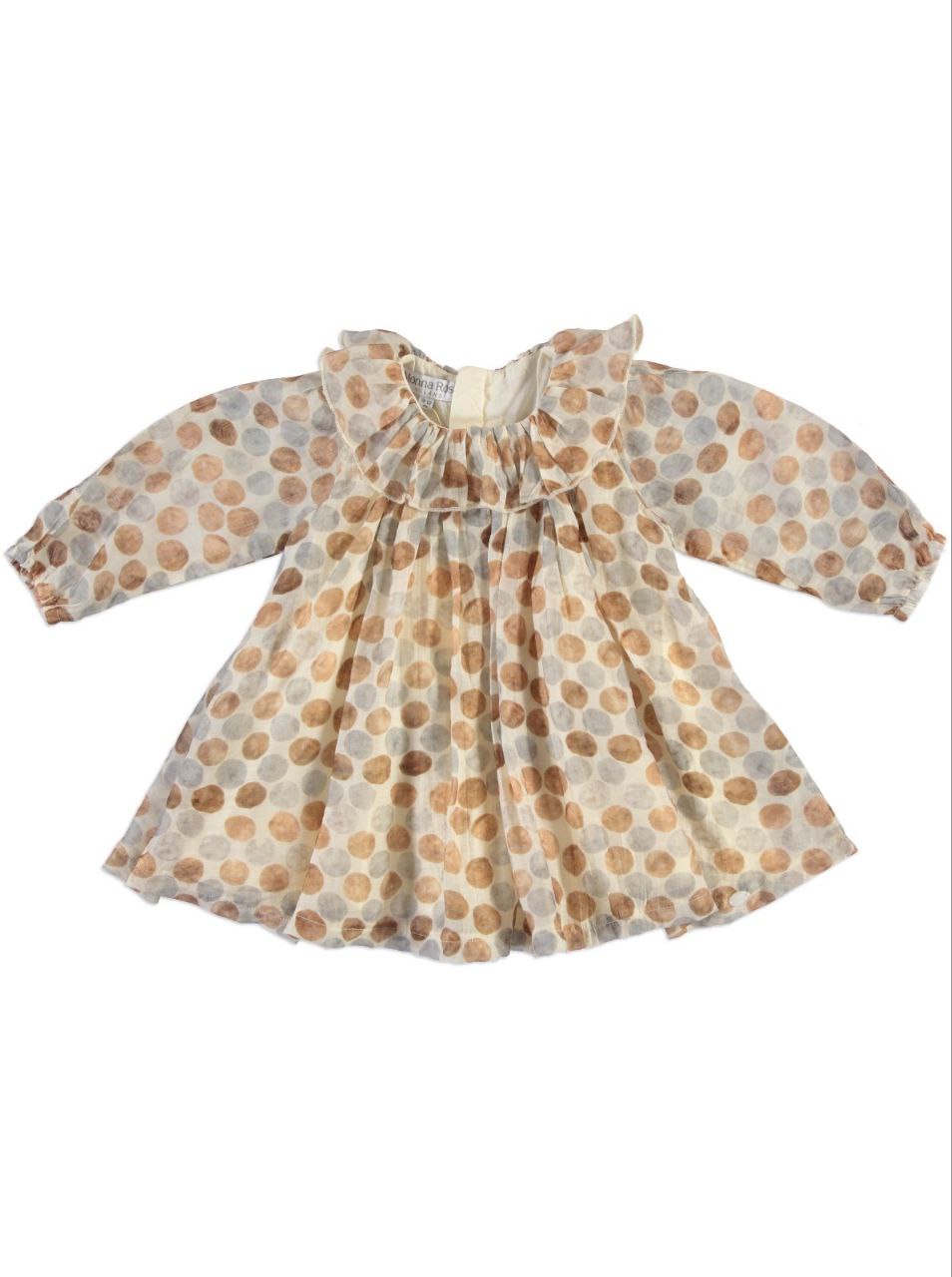 Robe en voile à pois 2-6ans
