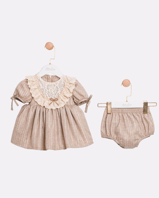 Robe & bloomer dentelle, 2 pièces