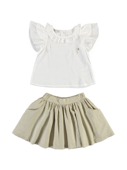 Ensemble avec jupe ample