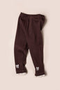 Legging côtelé en coton