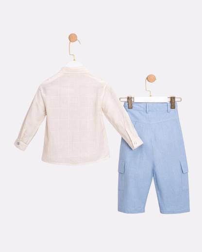 Ensemble chemise & pantalon cargo