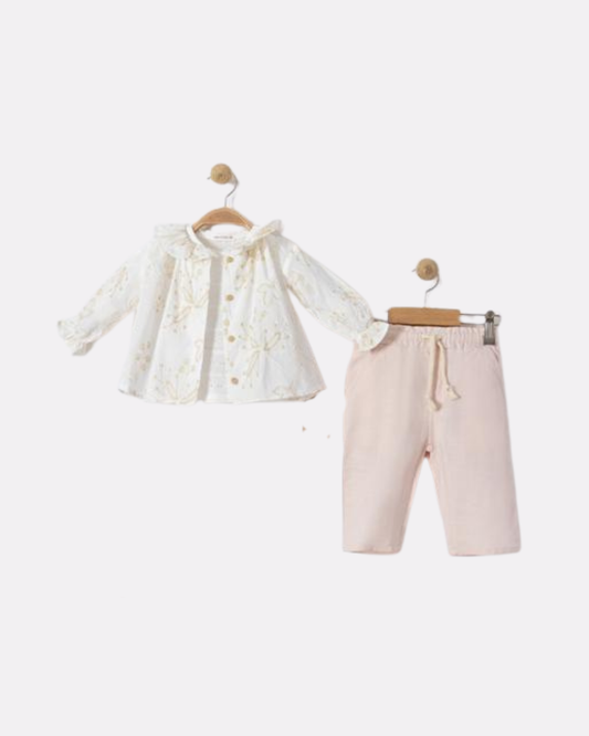 Ensemble brodé & pantalon